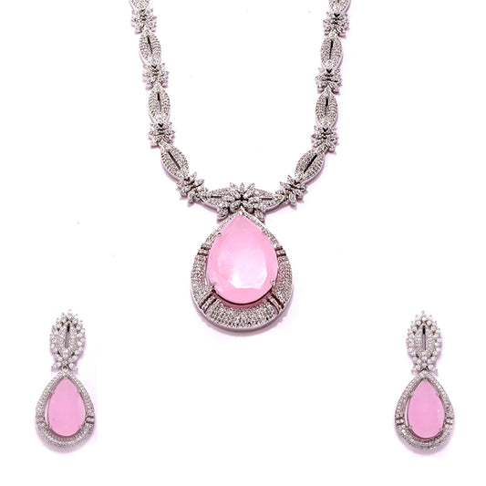 Imperial Elegance Necklace (Pink)