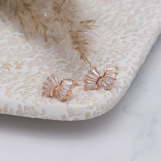 Rose Rush 18K Gold Plated Earrings