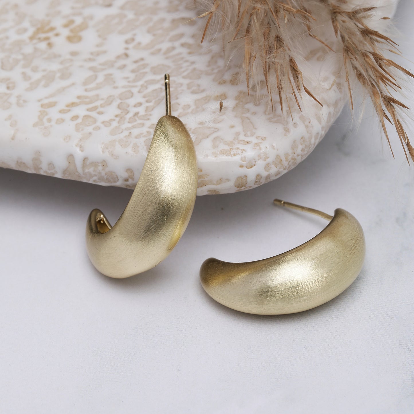Gleam Mode 18K Gold Plated Earrings
