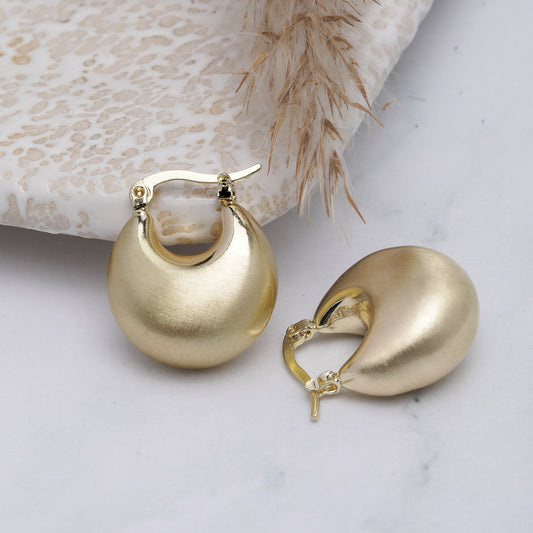 Shine Code 18k Gold Plated Earrings