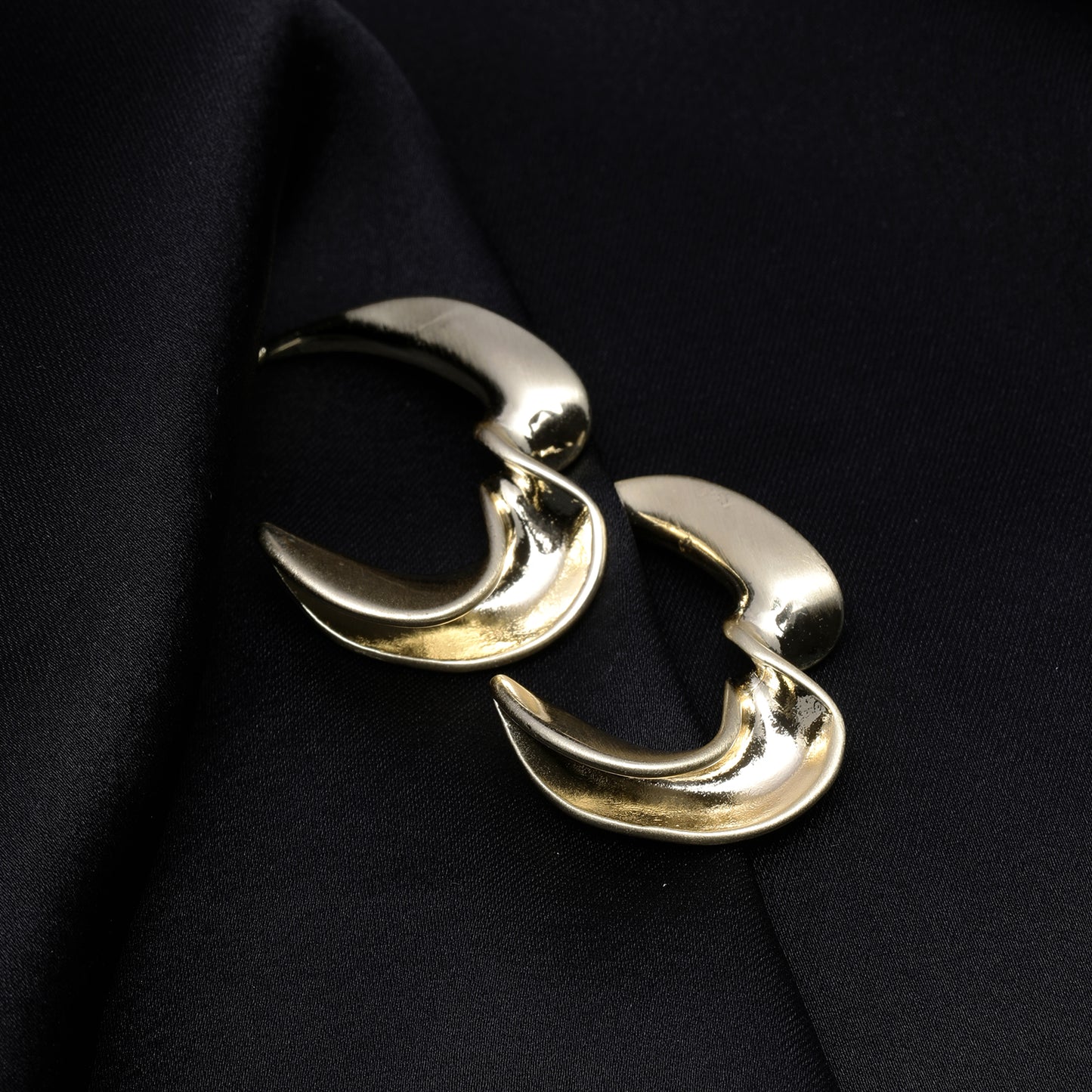 Gilded Edge 18K Gold Plated Earrings