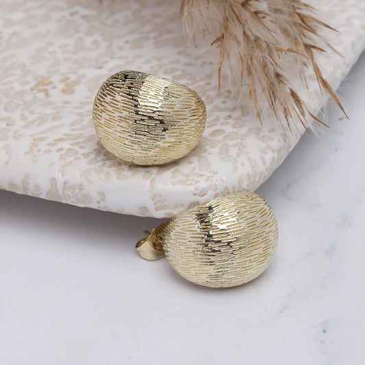 Glow Goals 18k Gold Plated Earrings