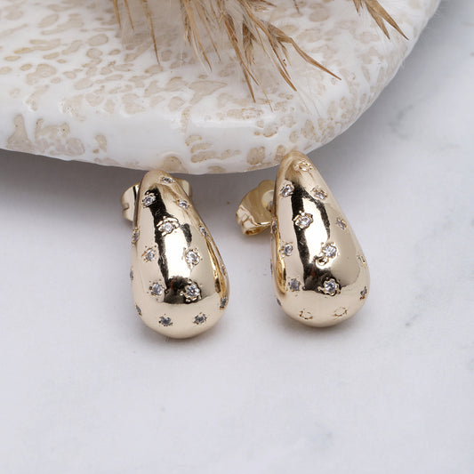 Gold Play 18k Gold Plated Earrings