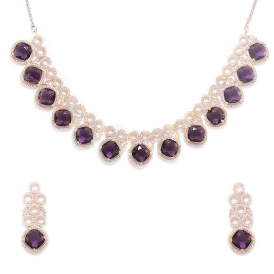 Eternal Grace Necklace Set (Black)