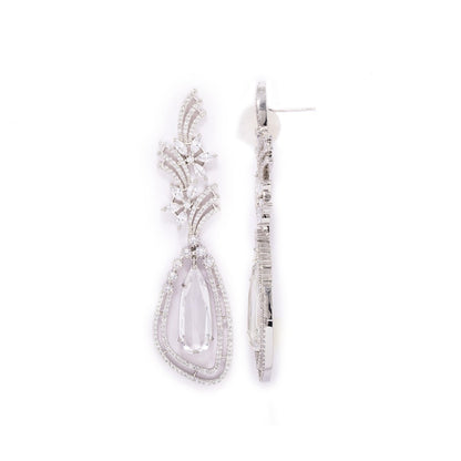 Feathered Flight Earrings (White)