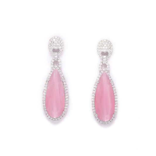 Dreamy Drops Earrings (Pink)
