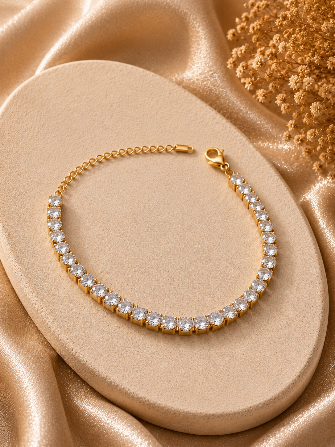 Calista Crystal Line Bracelet