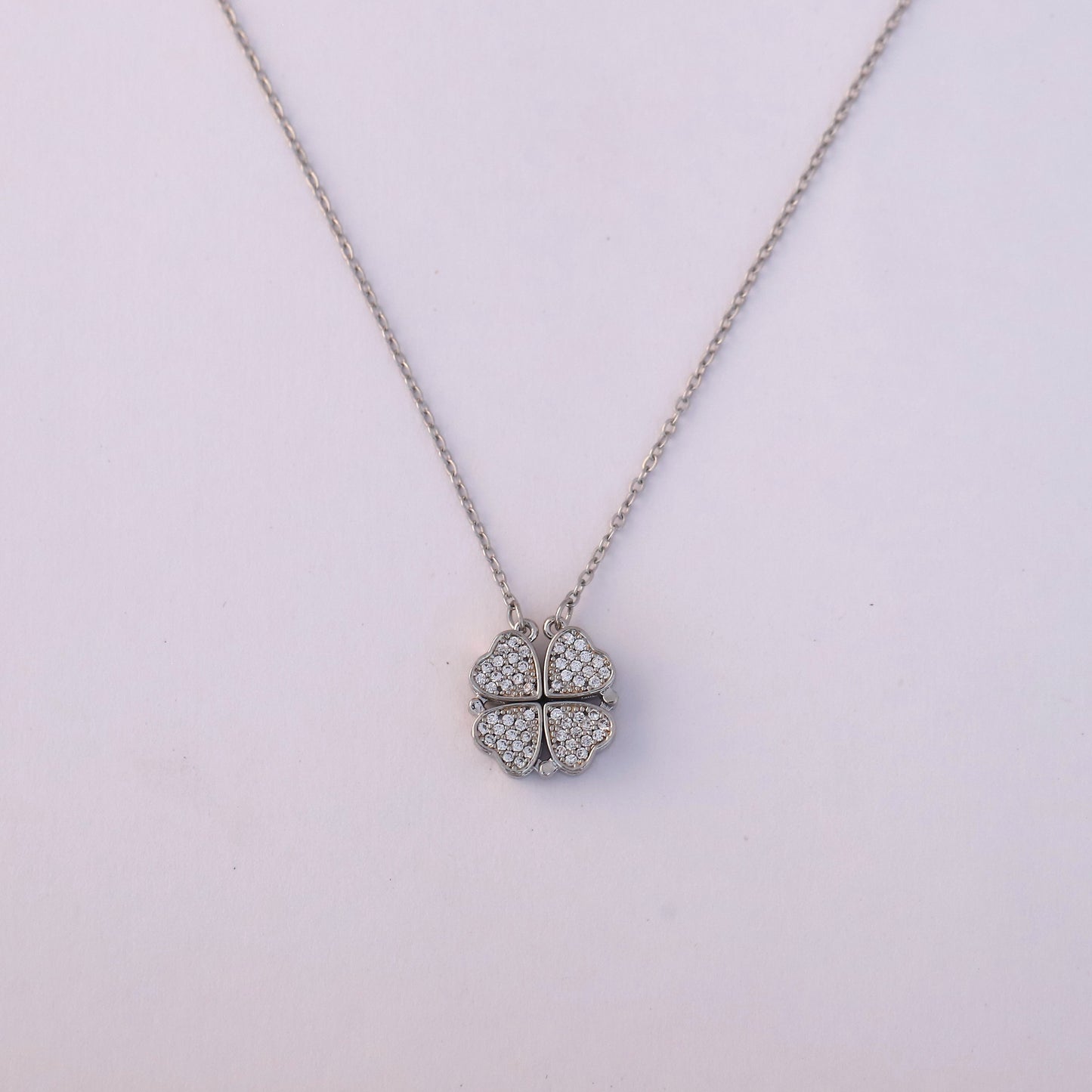 Silver Shimmer Convertible Necklace