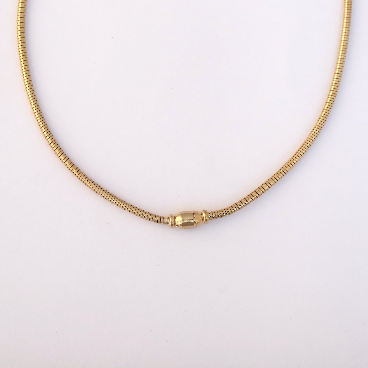Chic Gold Bow Collar 18K Gold PVD Necklace