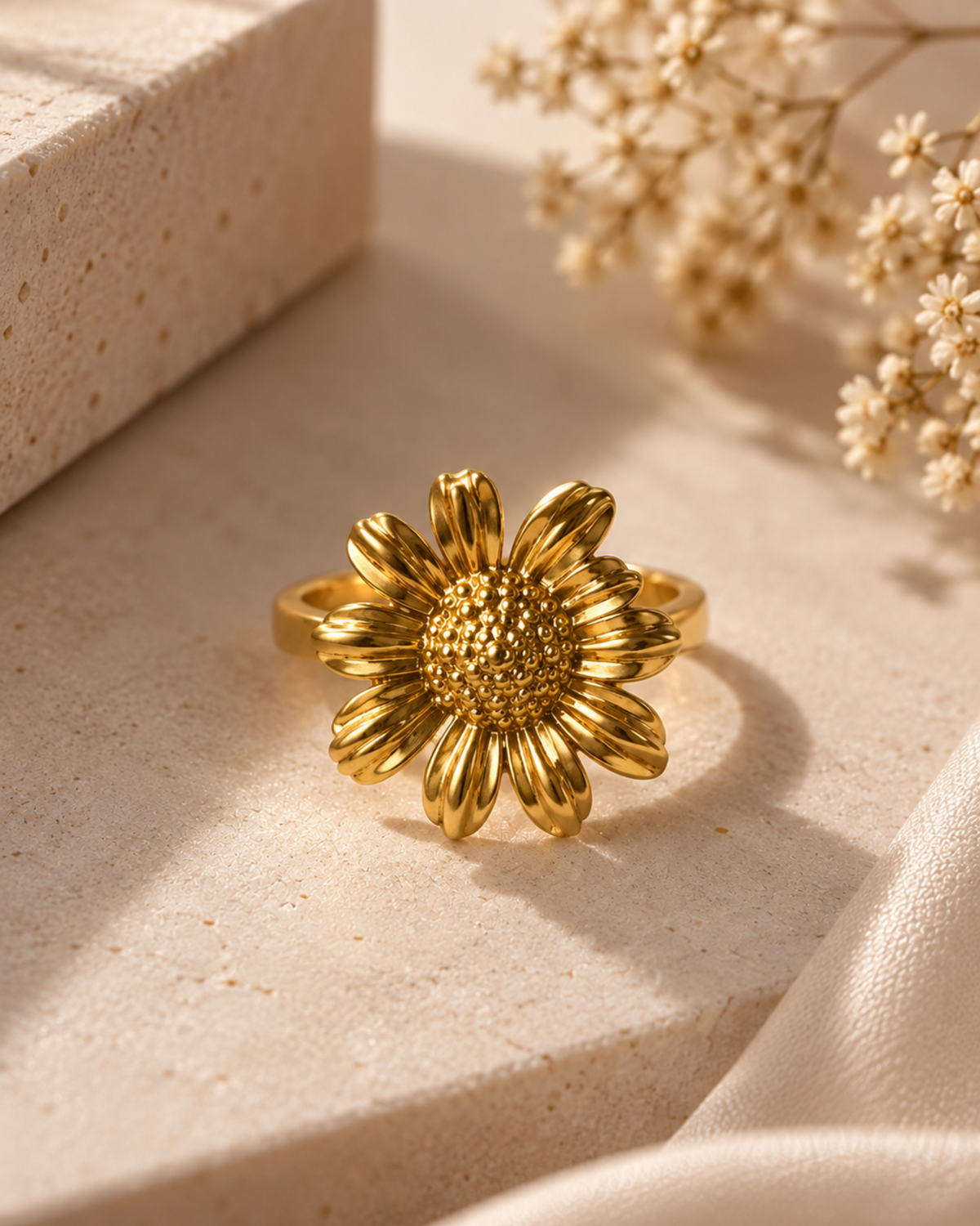 Sunflower Blossom Ring