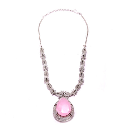 Imperial Elegance Necklace (Pink)