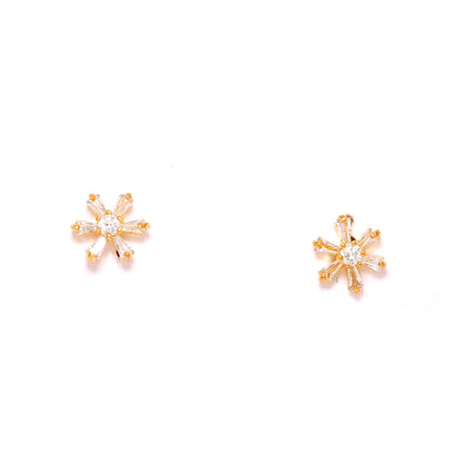 Gardenia Grace (Gold) Earrings.