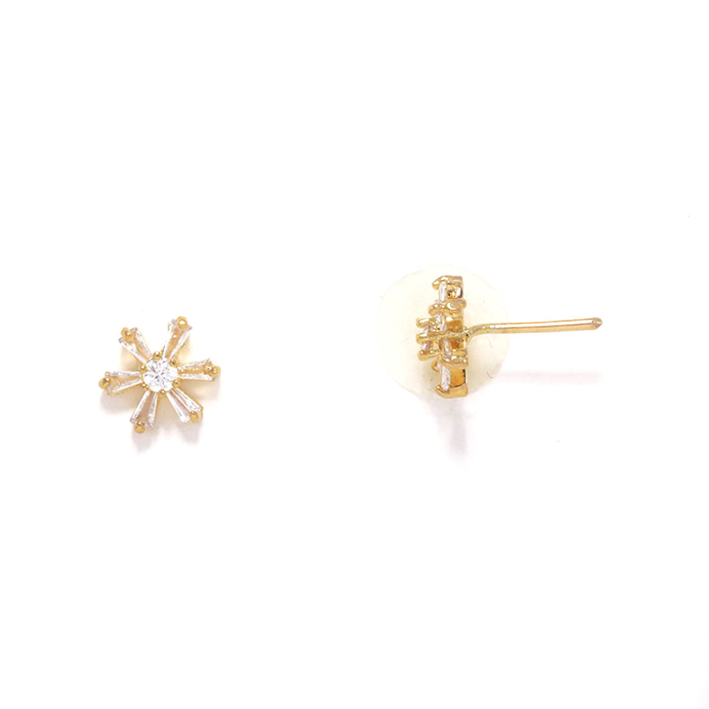 Gardenia Grace (Gold) Earrings.