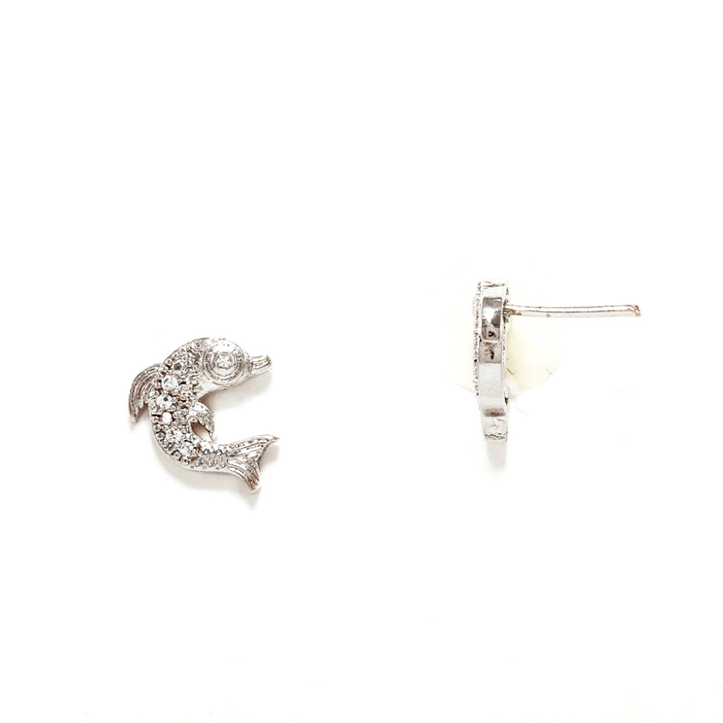 Oceanic Odyssey (Rhodium) Earrings.