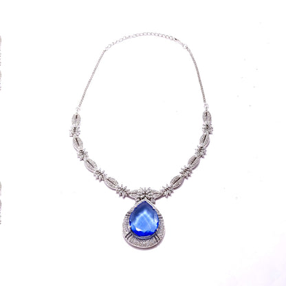 Imperial Elegance Necklace (Blue)