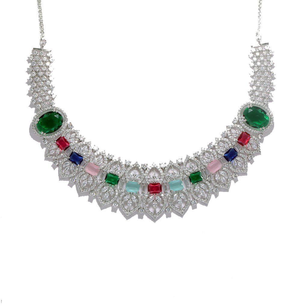 Contemporary Couture Necklace (Multicolour)