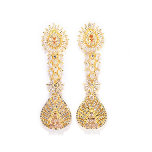 Regal Rhapsody Earrings Set (Gold).