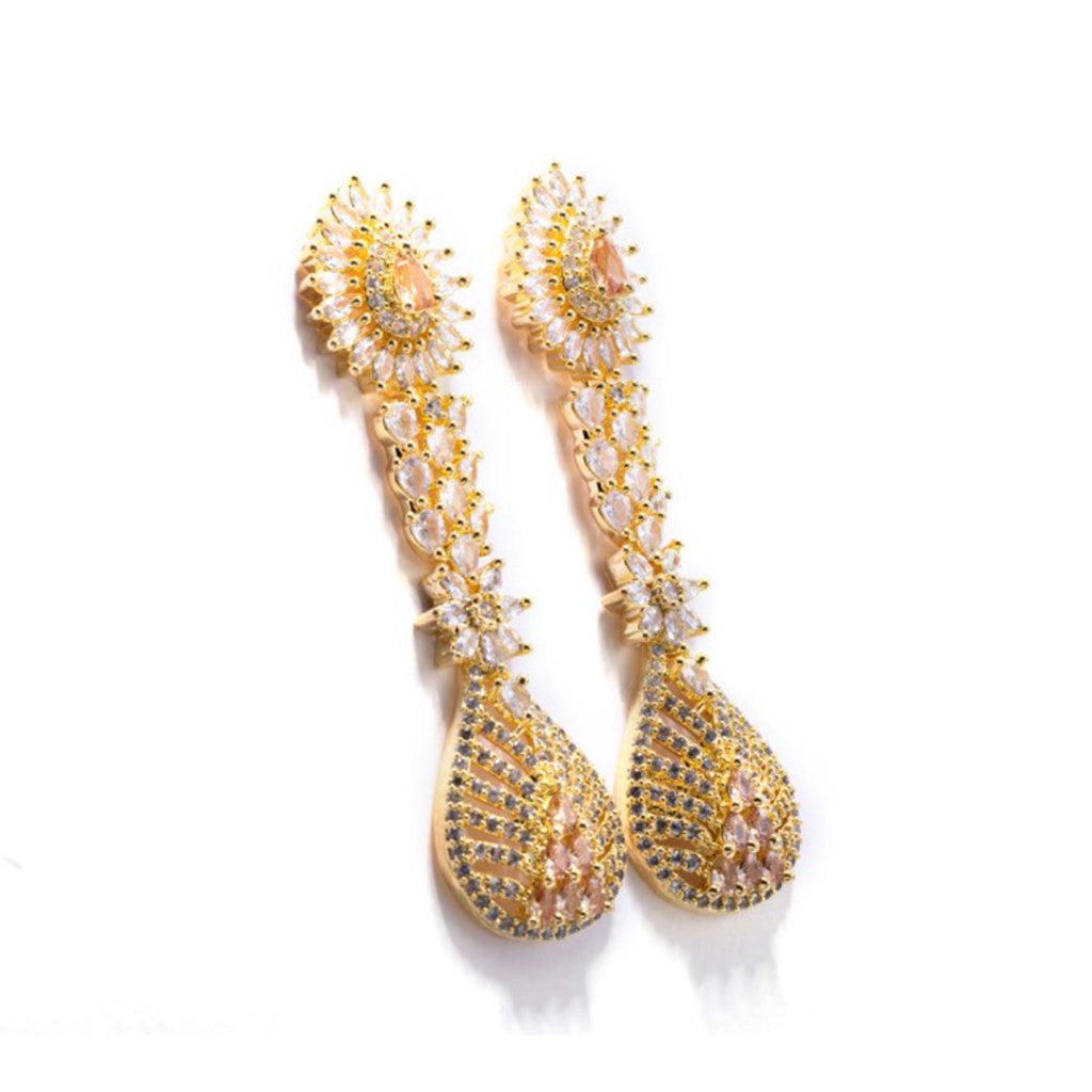 Regal Rhapsody Earrings (Gold)