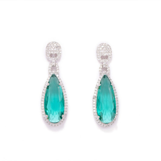 Dreamy Drops Earrings (Green)