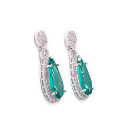 Dreamy Drops Earrings (Green)