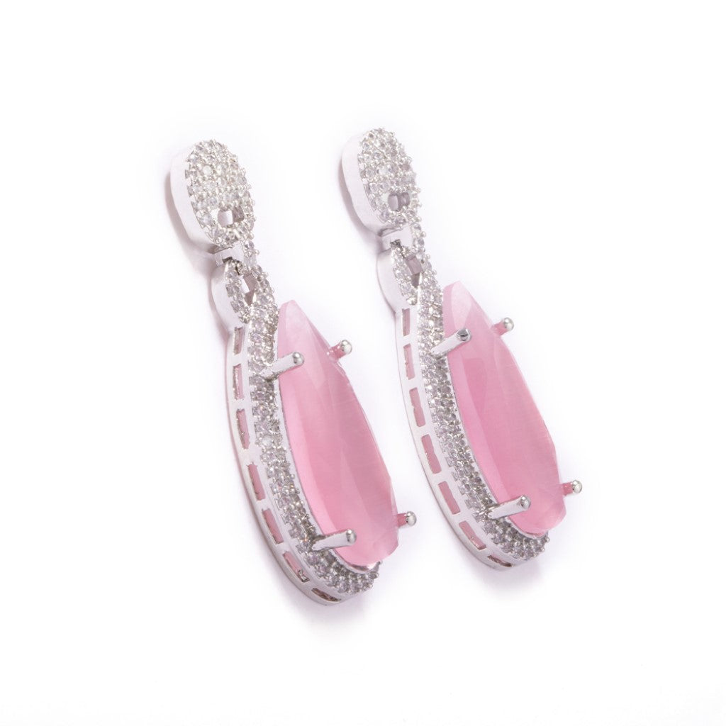 Dreamy Drops Earrings (Pink)