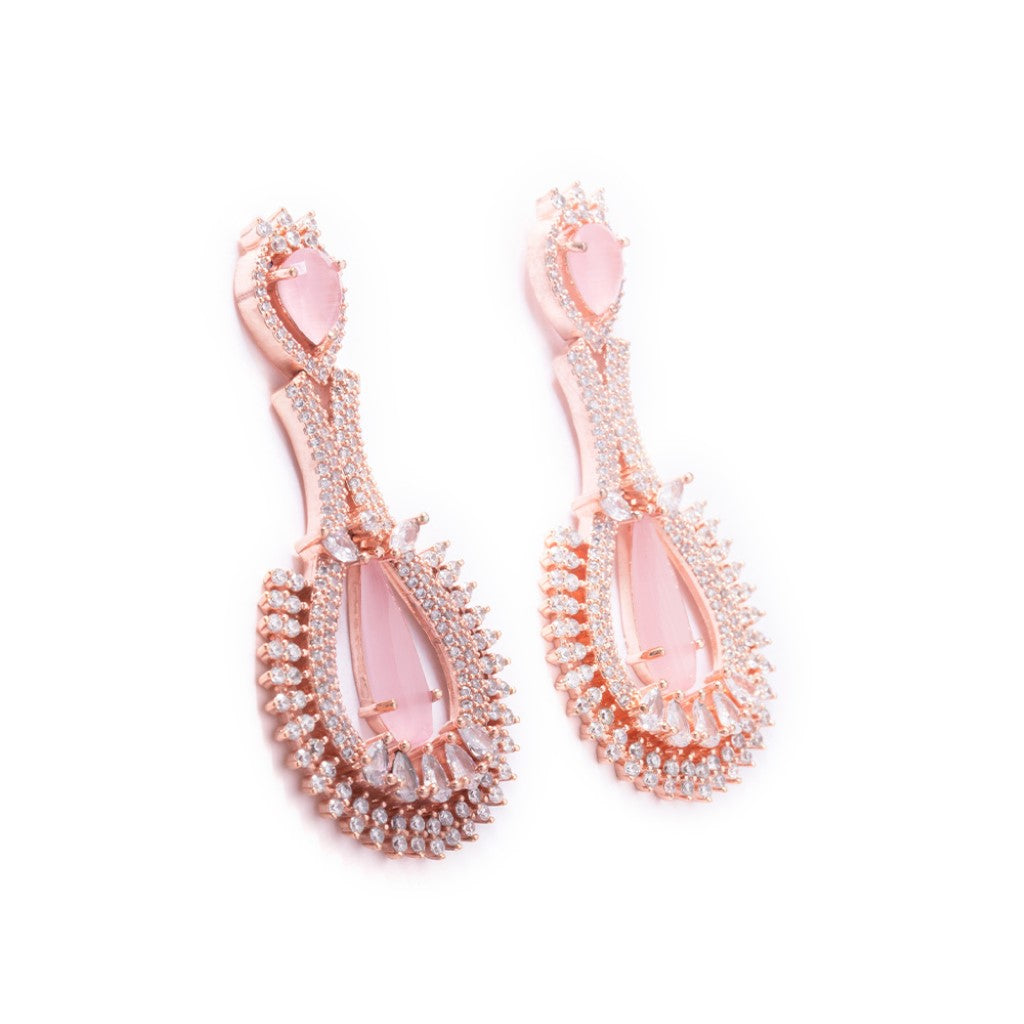 Mystic Moonlight Earrings (Pink)