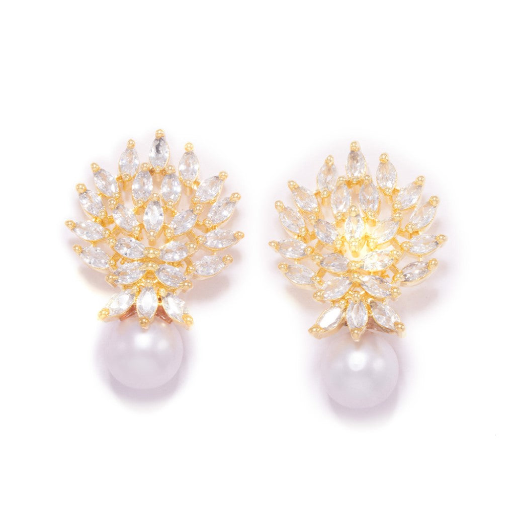 Eccentric Elegance Earrings (Gold)