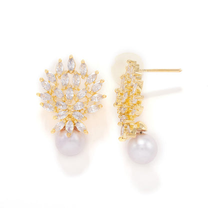 Eccentric Elegance Earrings (Gold)