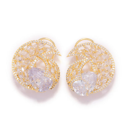 Timeless Twirl Earrings (Gold)