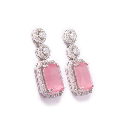 Lustrous Legacy Earrings (Pink)