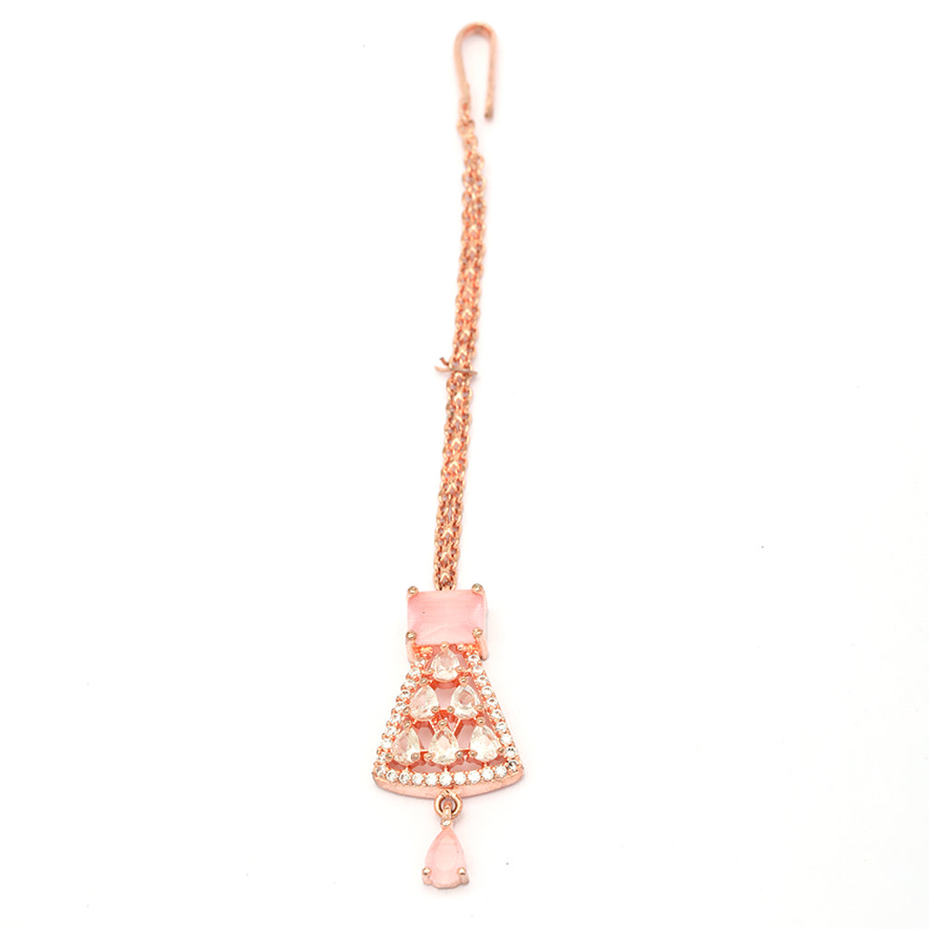 Modern Heritage Necklace of Pink Colour.