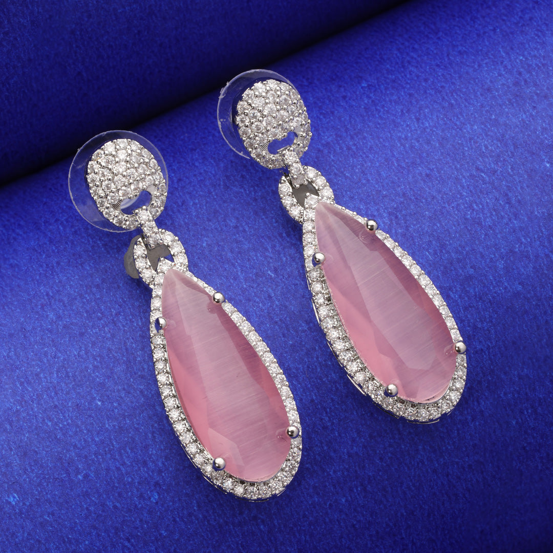 Dreamy Drops Earrings (Pink)