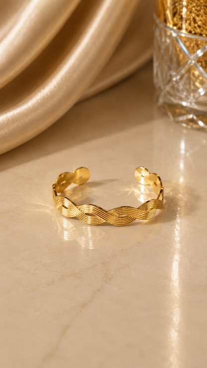 Calista Braided Cuff