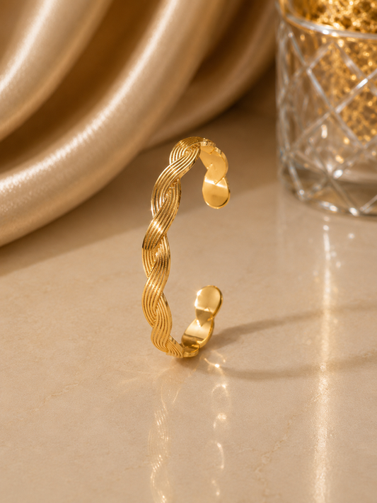 Calista Braided Cuff