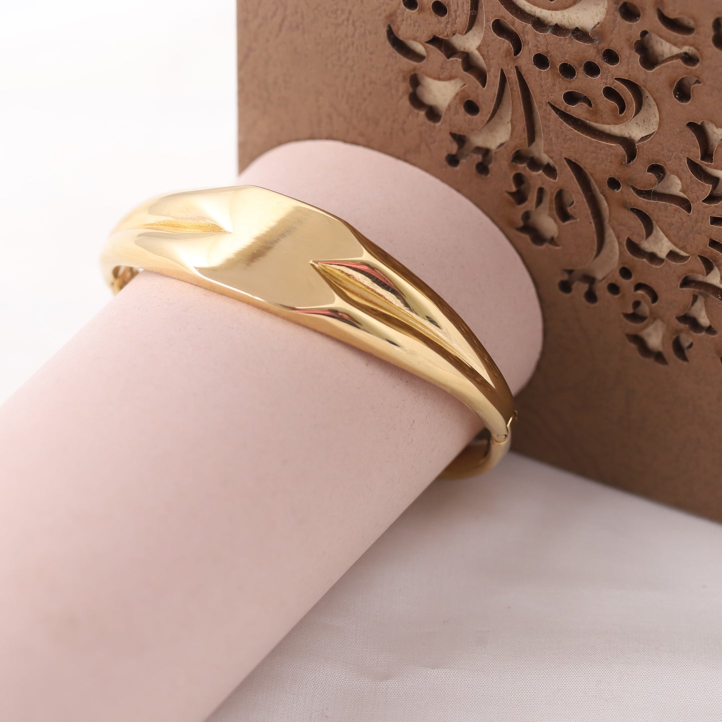 Regal Edge 18K Gold PVD Signature Cuff