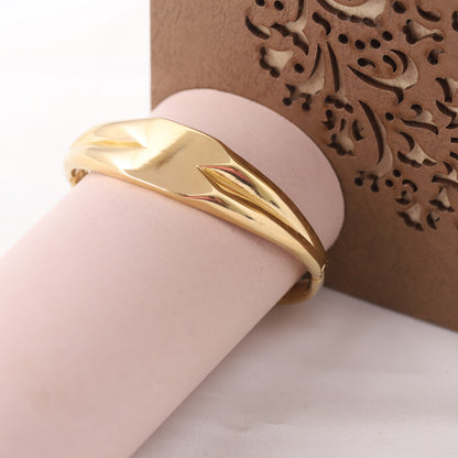 Regal Edge 18K Gold PVD Signature Cuff
