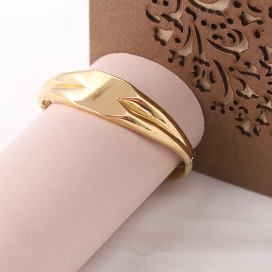Regal Edge 18K Gold PVD Signature Cuff