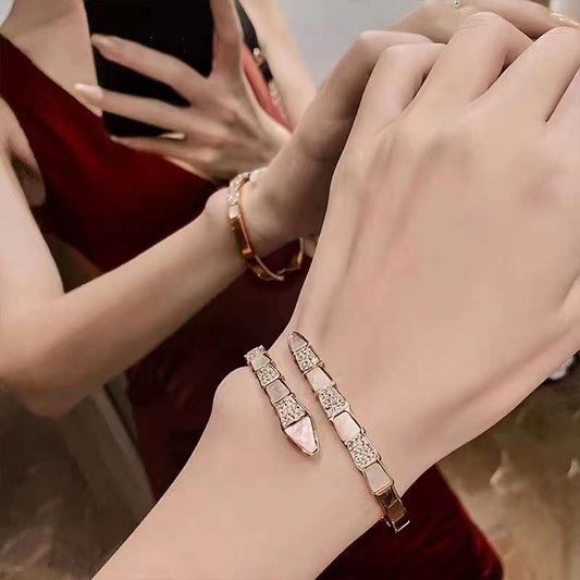 Snake 18k Gold PVD Bracelet