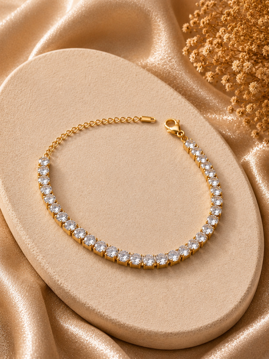 Calista Crystal Line Bracelet
