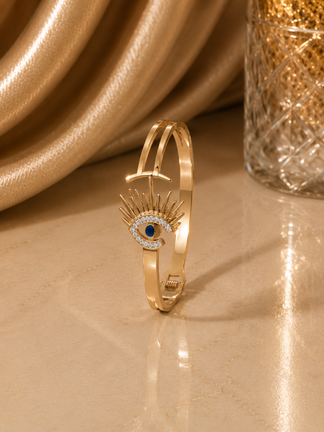 Calista Evil Eye Luxe Cuff