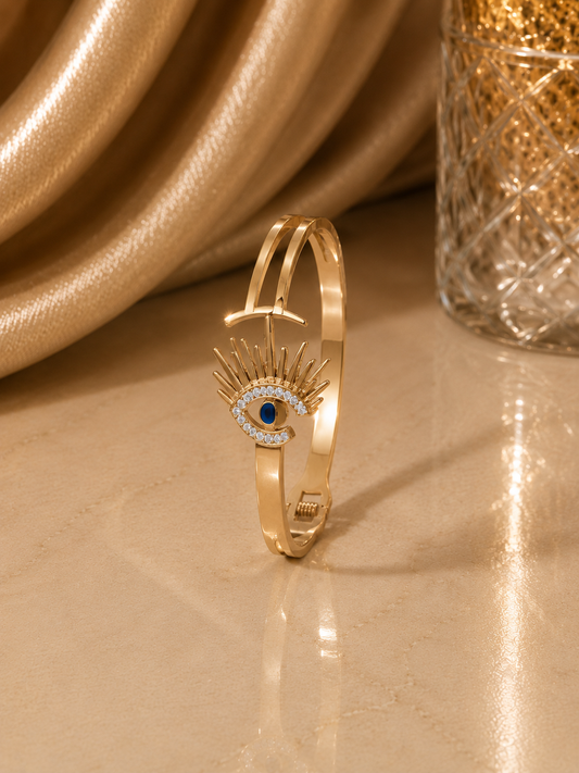 Calista Evil Eye Luxe Cuff