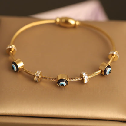 Aurelia Evil Eye Charm Bracelet