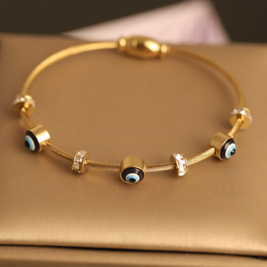 Aurelia Evil Eye Charm Bracelet