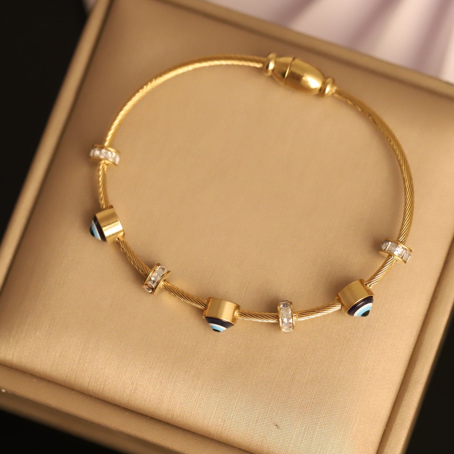 Aurelia Evil Eye Charm Bracelet