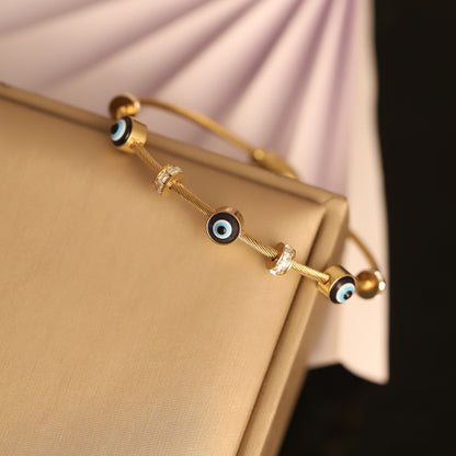 Aurelia Evil Eye Charm Bracelet