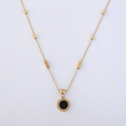 Twilight Charm 18K Gold PVD Necklace