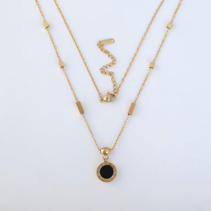 Twilight Charm 18K Gold PVD Necklace