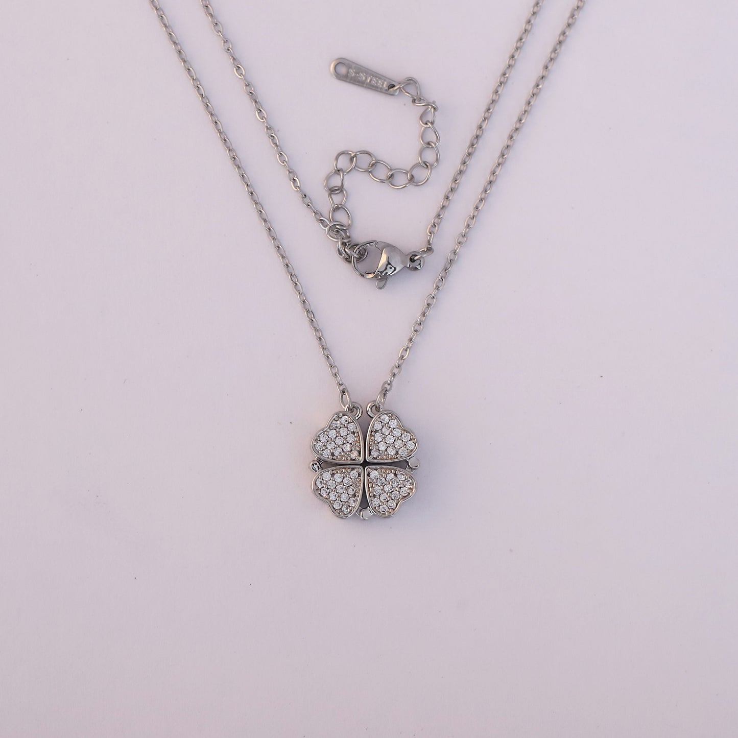 Silver Shimmer Convertible Necklace