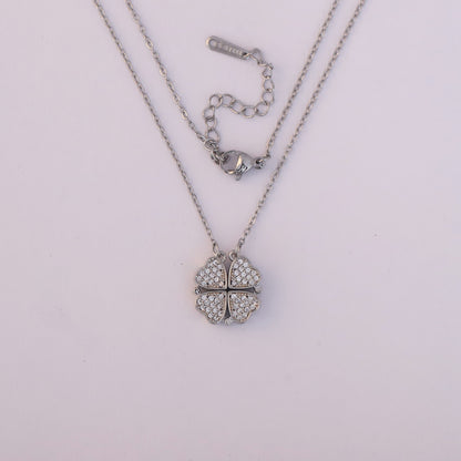 Silver Shimmer Convertible Necklace