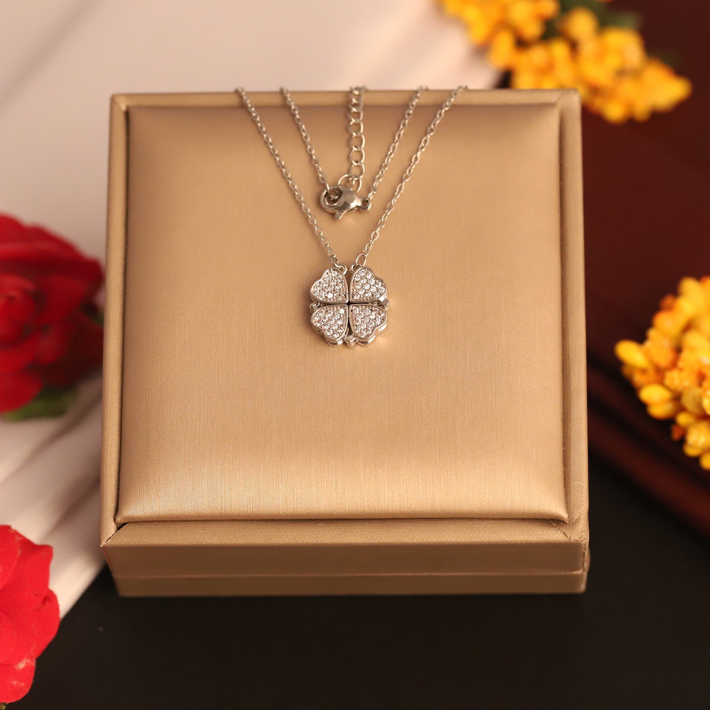 Silver Shimmer Convertible Necklace